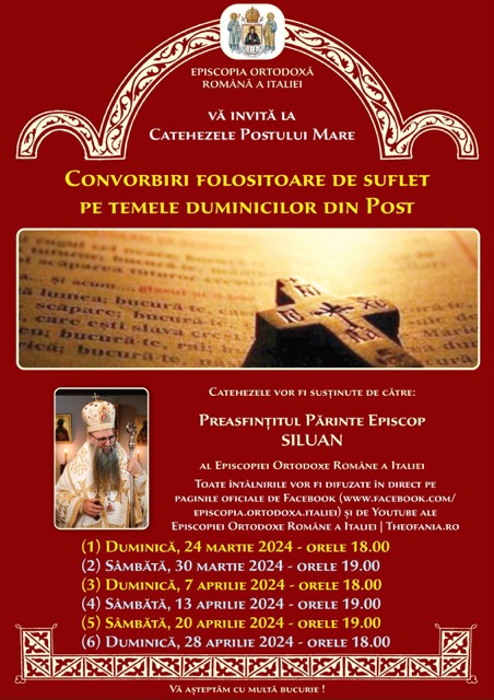 108 AFIȘ CATEHEZE dimensioni medie